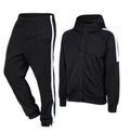 full black tracksuit